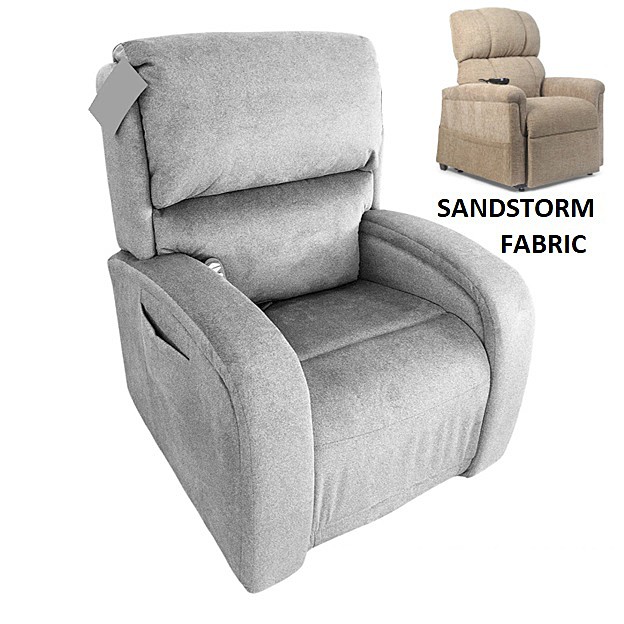 EZ Sleeper PR735 With Maxicomfort Lift Chair - Easy Living Sandstorm Fabric - By Golden Technologies