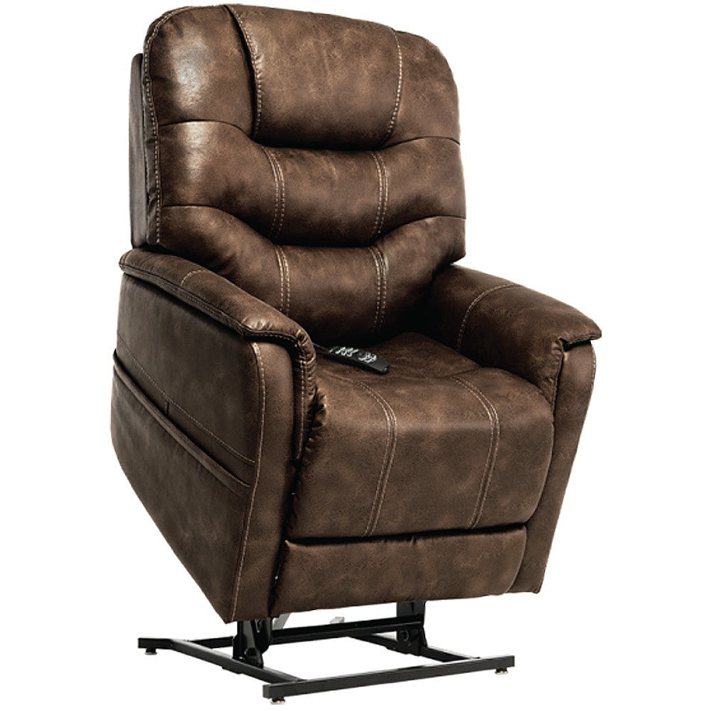 VivaLift! Elegance PLR-975 Lift Chair - Badlands Walnut Fabric - By Pride Mobility