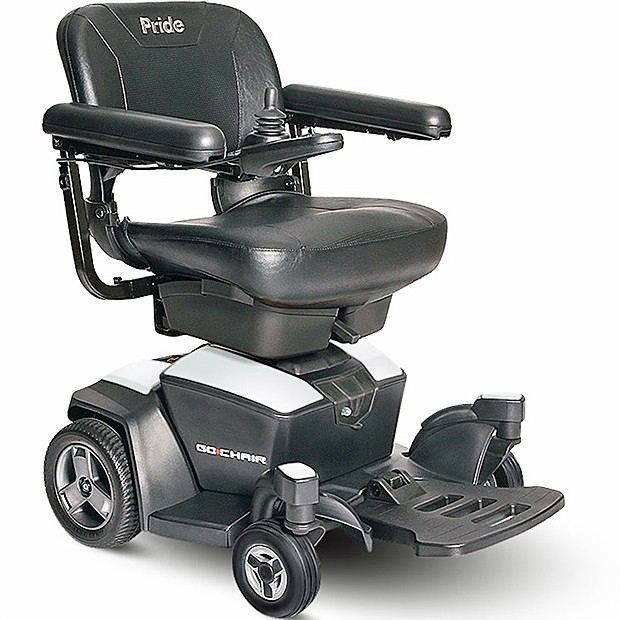 Go-Chair Portable Electric Power Chair - Pearl White