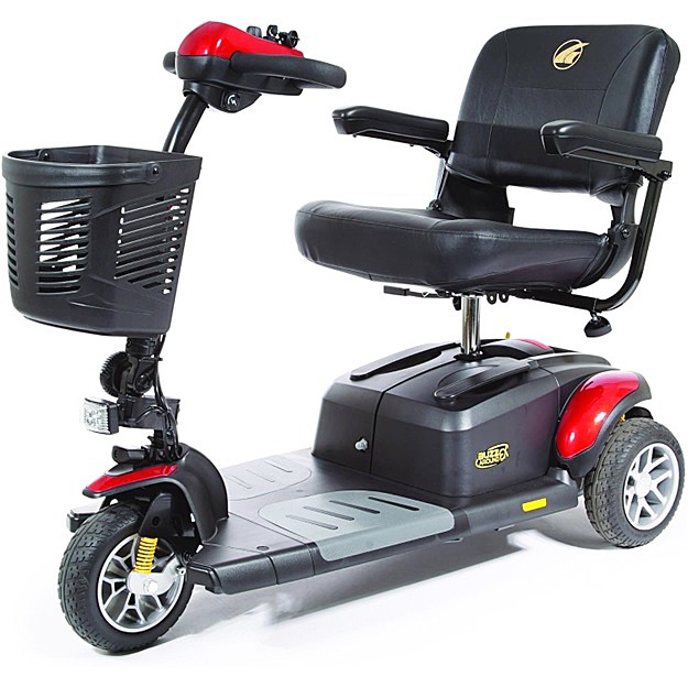 Buzzaround EX Extreme 3-Wheel Scooter Color: 18" Seat - Red