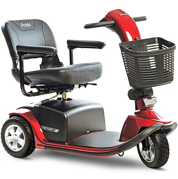 Victory 10 3-Wheel Scooter Color: Candy Apple Red