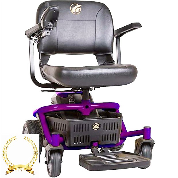 LiteRider Envy Power Chair 17" Stadium Seat - GP162 - Grape