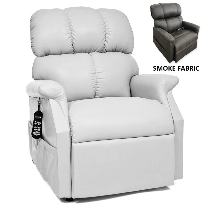 Comforter PR501 Lift Chair - Microsuede Smoke Fabric - By Golden Technologies