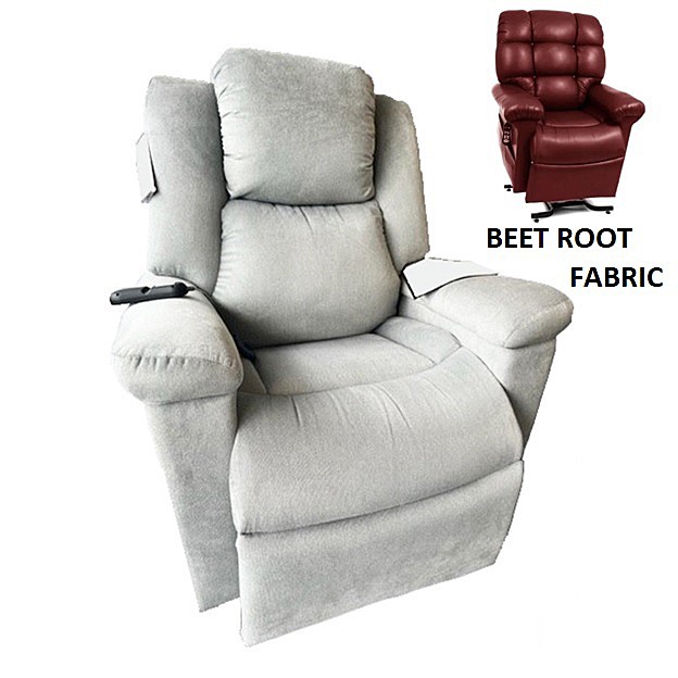 Daydreamer Powerpillow PR632 Lift Chair With Maxicomfort - Brisa® Beet Root Fabric - By Golden Technologies