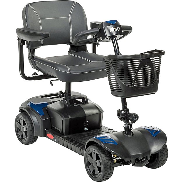 Phoenix LT 4-Wheel Scooter - Blue - 18" Seat 