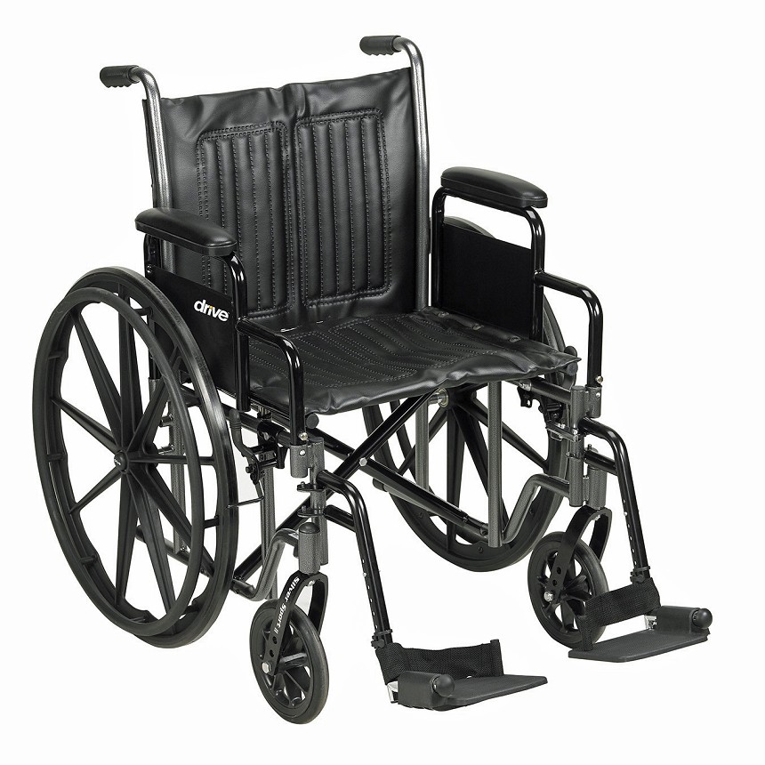 Silver Sport 2 Model SSP2 / SS2 Basic Manual Wheelchair By Drive Medical