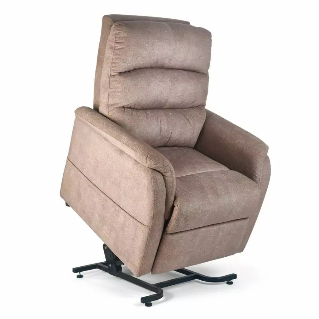 Elara PR-118 3-Position Lift Chair Recliner By Golden Technologies Imagine Birch Fabric Medium Small | Large