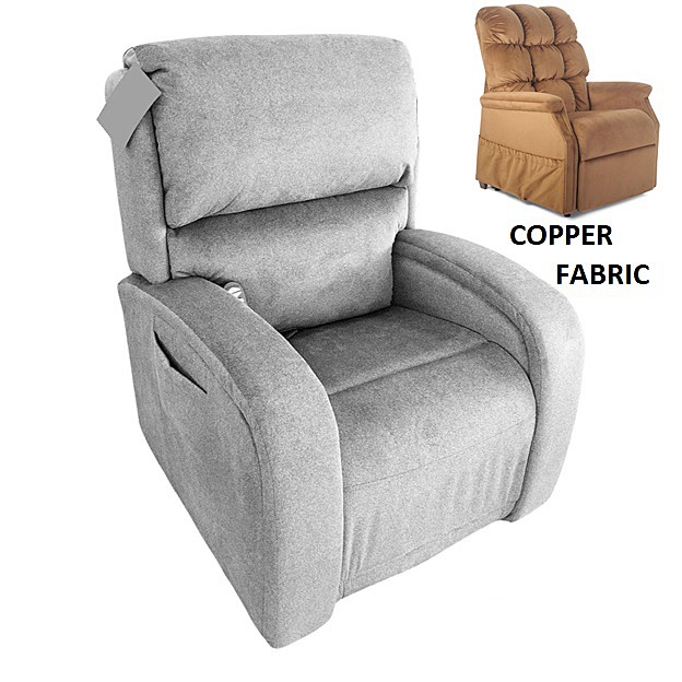 EZ Sleeper PR735 With Maxicomfort Lift Chair - Porto Copper Fabric - By Golden Technologies