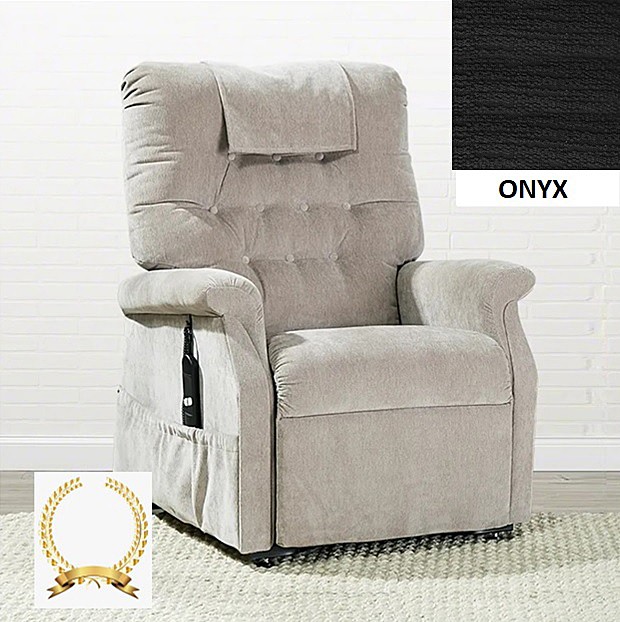 Ashton PR-458 Luxe Edition Lift Chair Recliner By Golden Technologies Luxe NEW Onyx Fabric Medium 