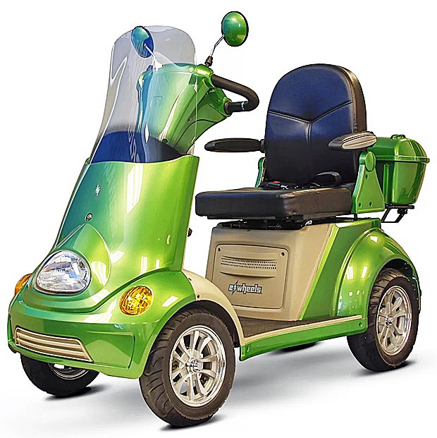 EW-52 4-Wheel Recreational Scooter - Green