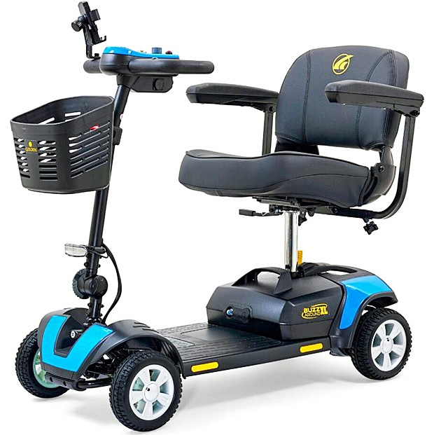 Buzzaround XL 4-Wheel Scooter - Blue