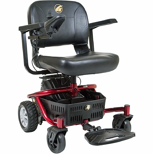 LiteRider Envy Power Chair - Cherry Red Color - 17" Standard Seat - By Golden Technologies