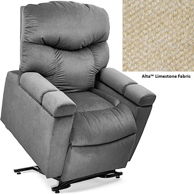 Cloud+ PR511 With HeatWave™ With Maxicomfort Lift Chair - Alta™ Limestone Fabric - By Golden Technologies