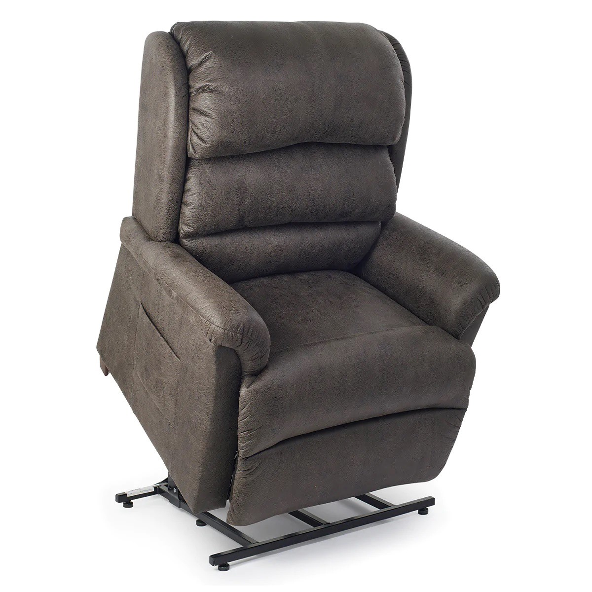 Relaxer PR766 With Maxicomfort Lift Chair - Microsuede Smoke Fabric - By Golden Technologies