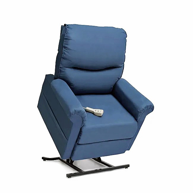 Specialty LC-105 3-Position Lift Chair Recliner By Pride Mobility Mircro-Suede Sky Fabric Medium  