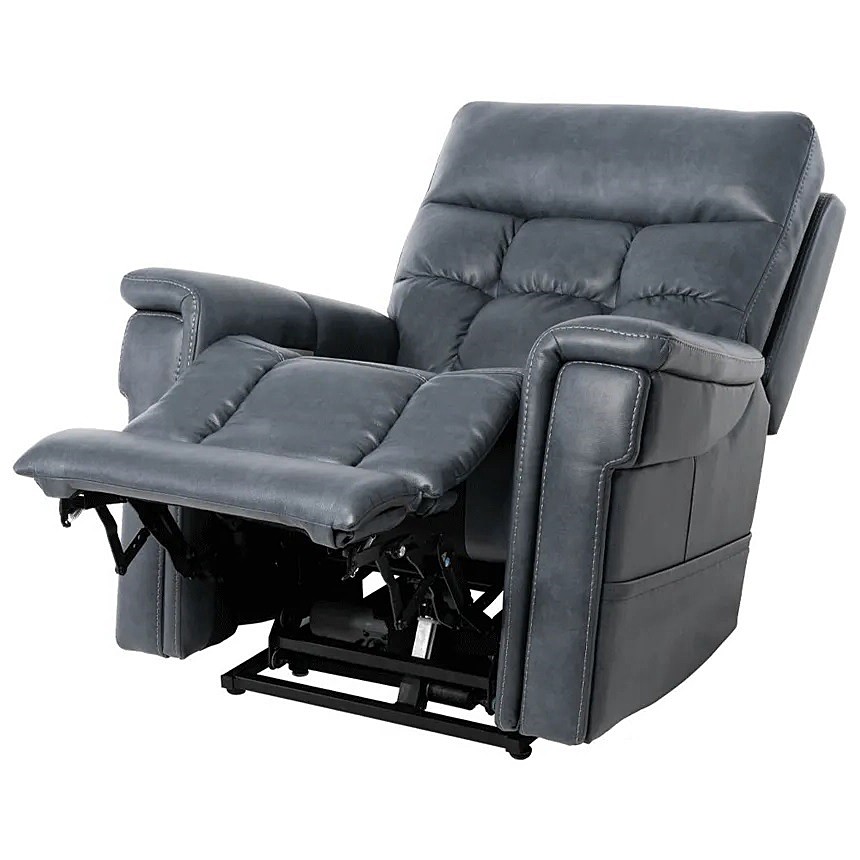 VivaLift! Ultra PLR-4955 Lift Chair - Capriccio Slate Fabric - By Pride Mobility 