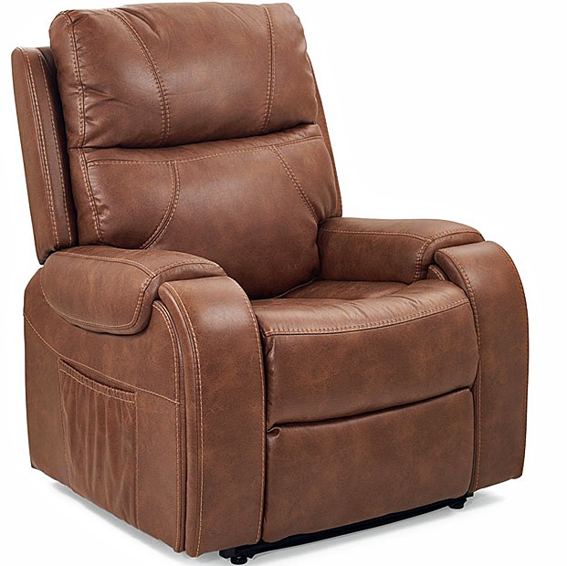 Titan PR448 Lift Chair - Deluna™ Series - Sutton Faux Leather Acorn Fabric - By Golden Technologies