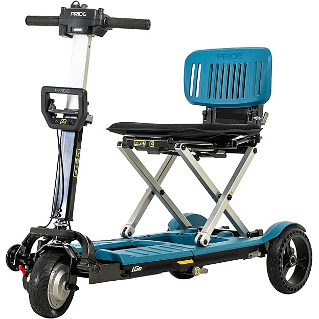 i-Go™ Folding 3-Wheel Scooter Color: Iceberg Blue