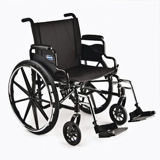 9000 XDT Custom Model 9000 XDT Heavy Duty / High Weight Capacity Folding Manual Wheelchair By Invacare