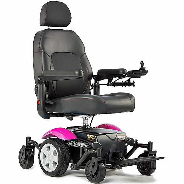 Vision Sport Power Chair Full Size Power Wheelchair Model P326A