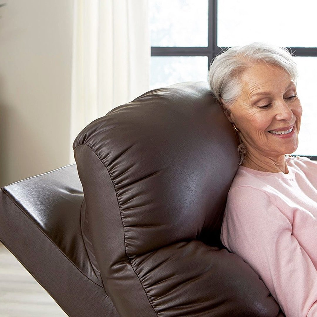 Cloud+ PR511 Lift Chair With HeatWave™ Infrared Heat Therapy With MaxiComfort - By Golden Technologies Shown in Brisa® Coffee Bean Fabric