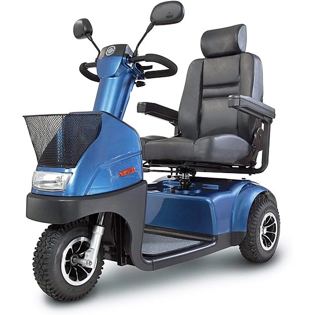 Afikim Afiscooter C3 Single Seat 3-Wheel Scooter Color: Blue