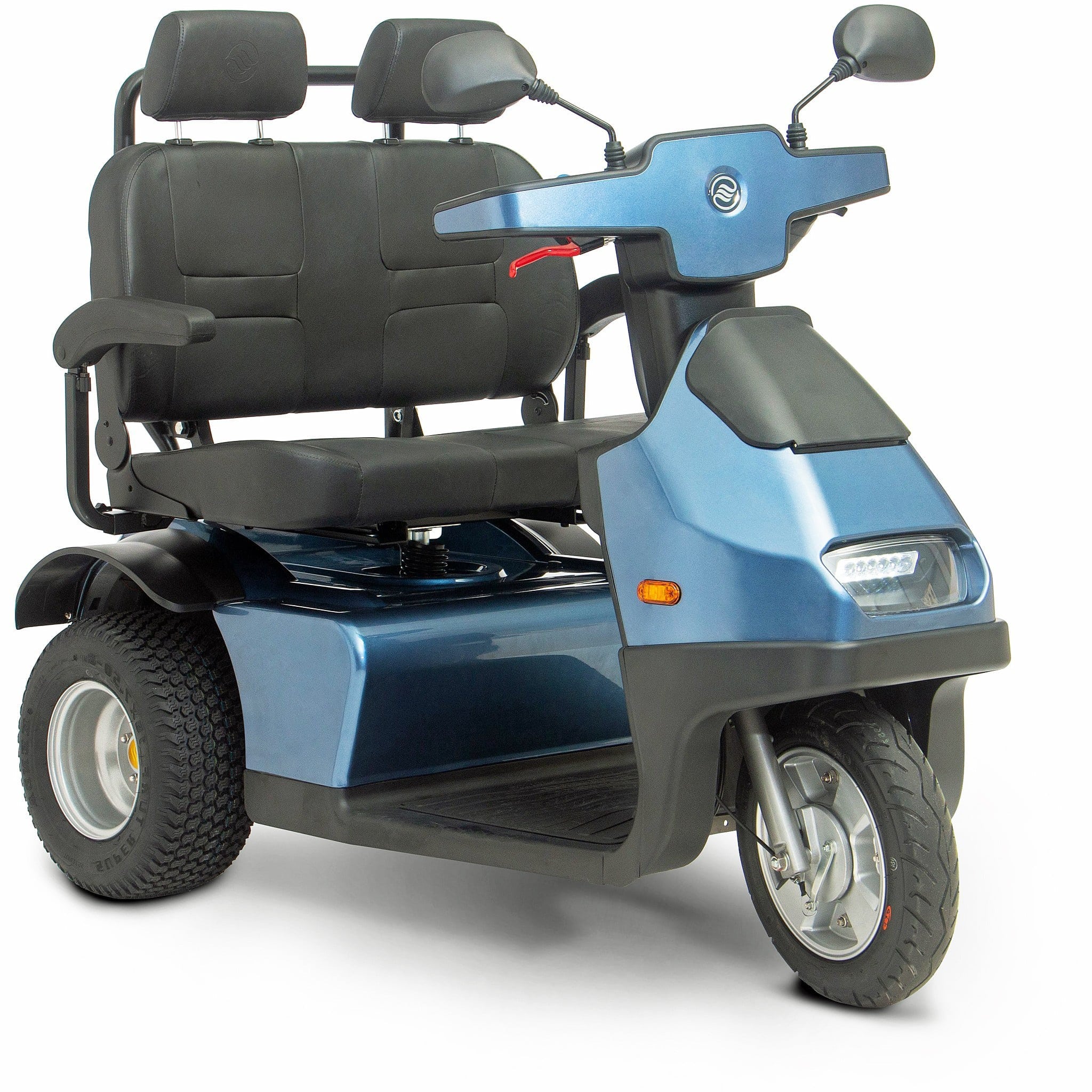 Afiscooter S - S3 Dual Wide Seat 3-Wheel Scooter