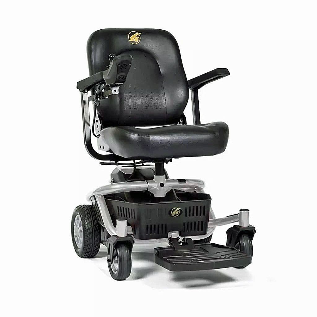 LiteRider Envy Power Chair - Satin Silver Color - By Golden Technologies