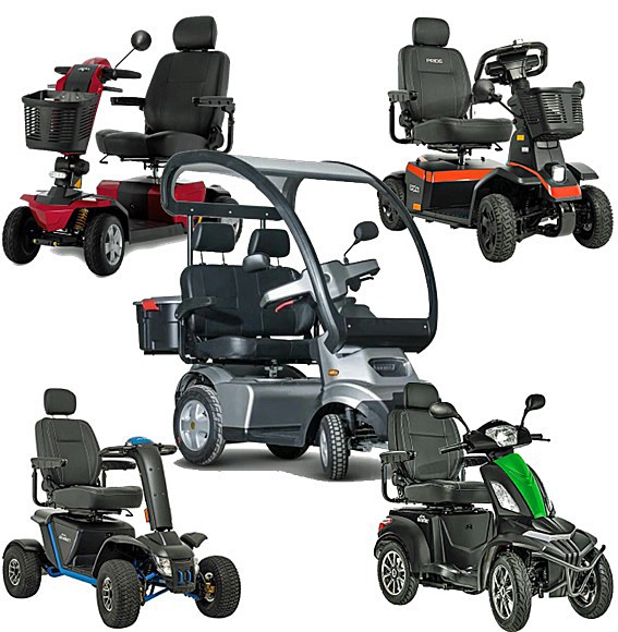 4-Wheel Scooters 