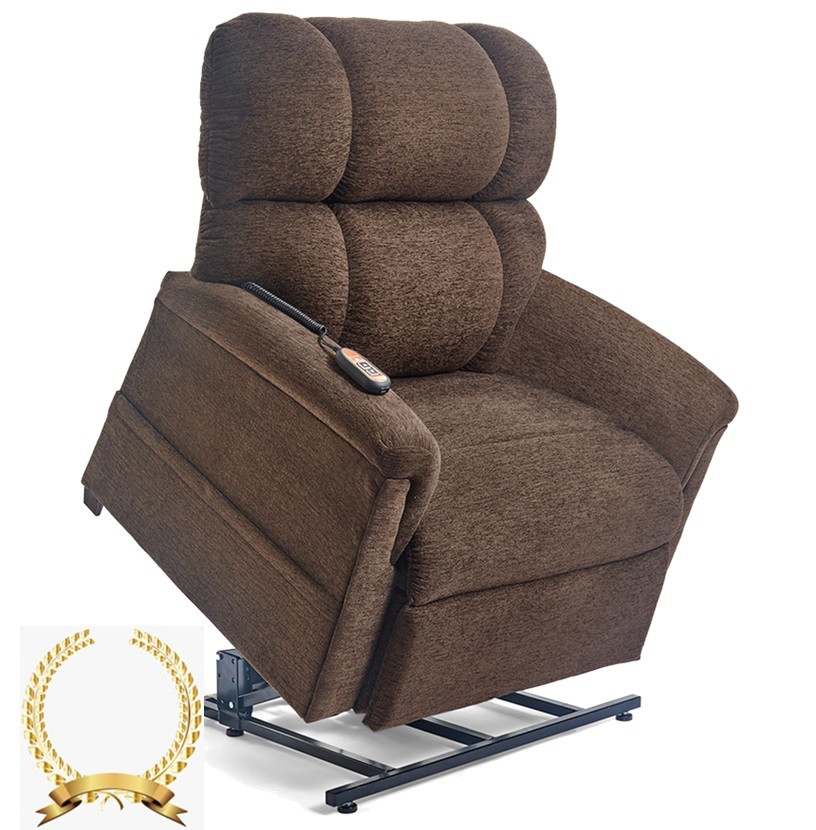 Comforter Wide Series Extra Wide Heavy Duty 3-Position Model PR531 ExtraWide Power Lift Chair Recliner By Golden Technologies