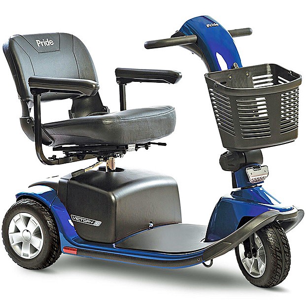 Victory 10 3-Wheel Scooter Color: Viper Blue