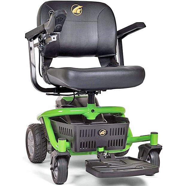 LiteRider Envy Power Chair 17" Stadium Seat - GP162 - Envy Green