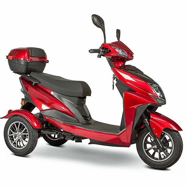 EW-10 Sport Recreational Scooter - Red Color - By EWheels