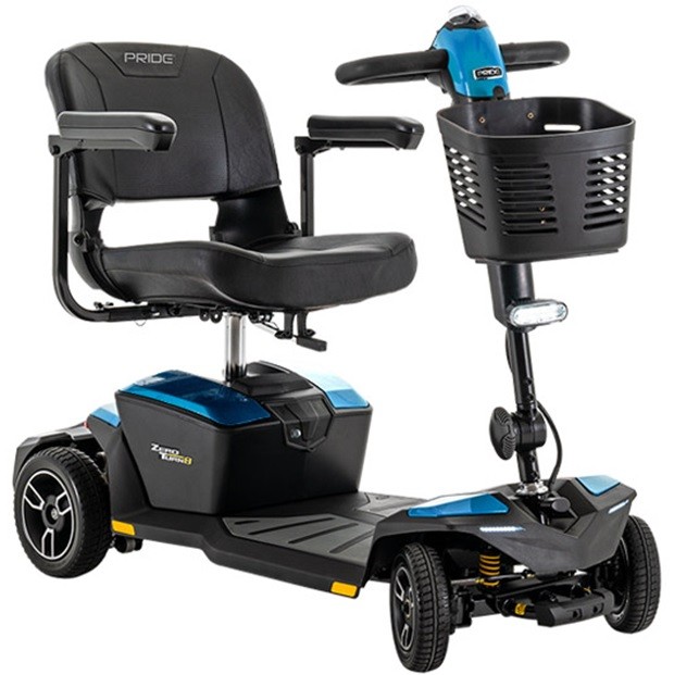 Zero Turn 8 - 4-Wheel Scooter - Sapphire Blue