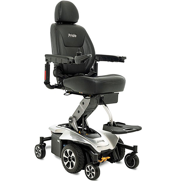 Jazzy Air® 2 Power Chair Wheelchair - Elevating Seat - Silver