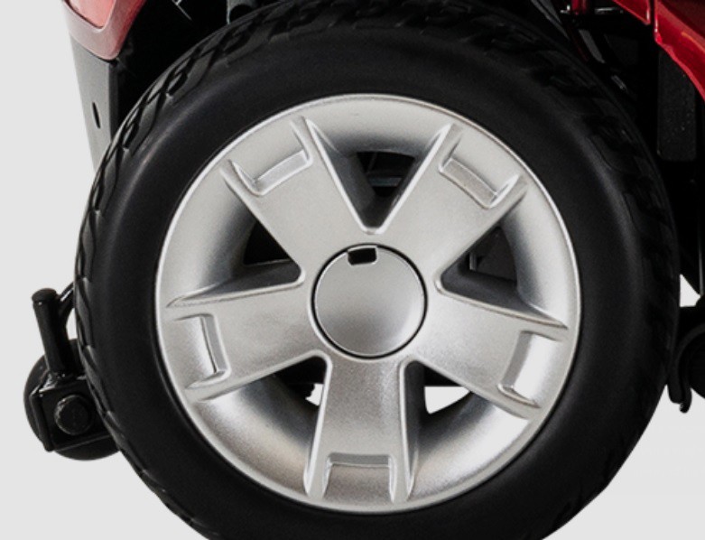 Victory® 9 - 3-Wheel Scooter - 3" x 9" Solid Non-Scuffing Low-Profile Rear Tires