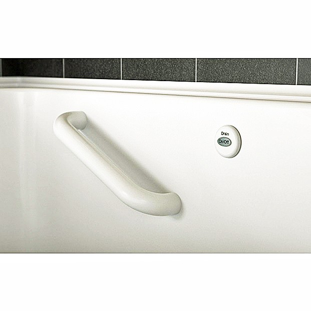 American Standard Gelcoat Premium Series 3060.109 Walk-In Bath - Safety Grab Bar and Quick Drain - By American Standard