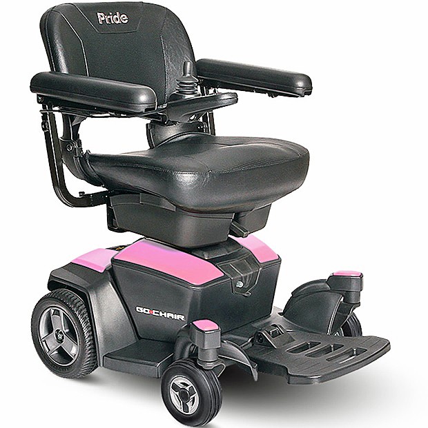 Go-Chair Portable Electric Power Chair - Rose Quartz Pink