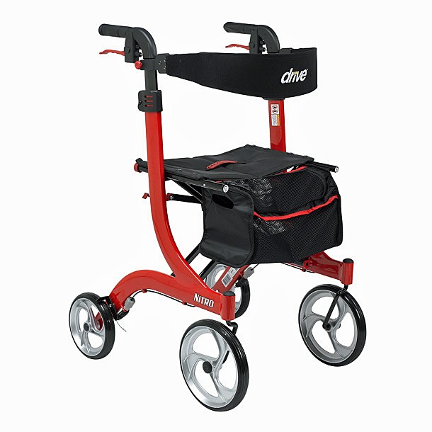 Nitro Tall Height Model RTL10266-T Rolling Walker By Drive Medical