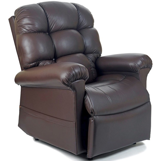 Cloud PR-515 MaxiComfort with Twilight Lift Chair Recliner By Golden Technologies Brisa Coffee Bean Fabric 