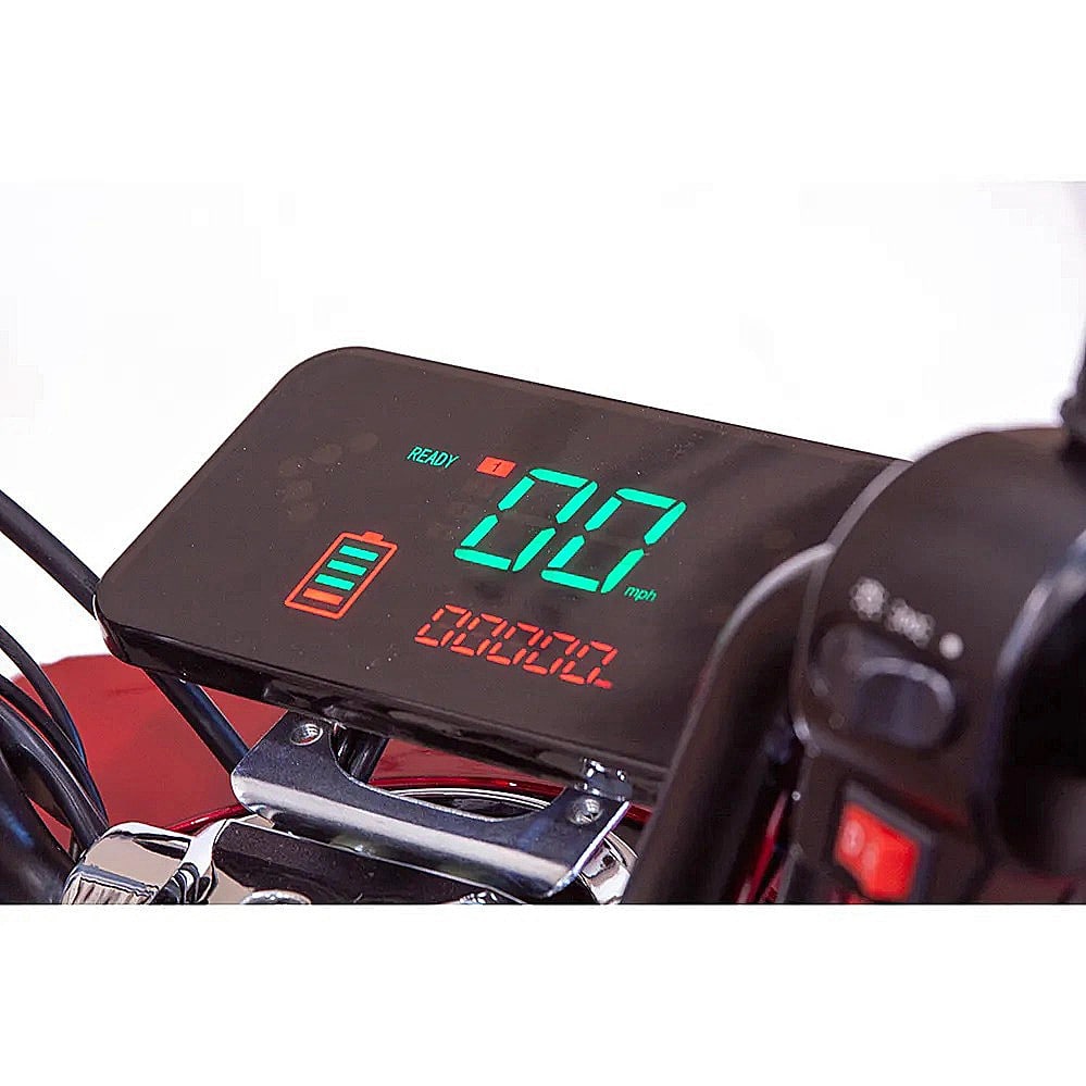 EW-75 Touring Recreational Scooter - Digital Dash