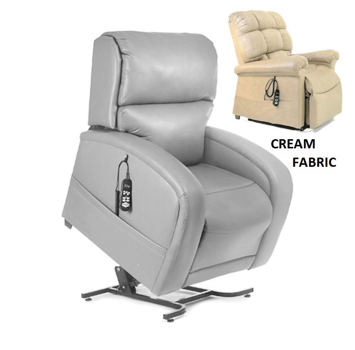 EZ Sleeper PR761 Lift Chair with Twilight Tilt Technology - Brisa Cream Fabric - By Golden Technologies