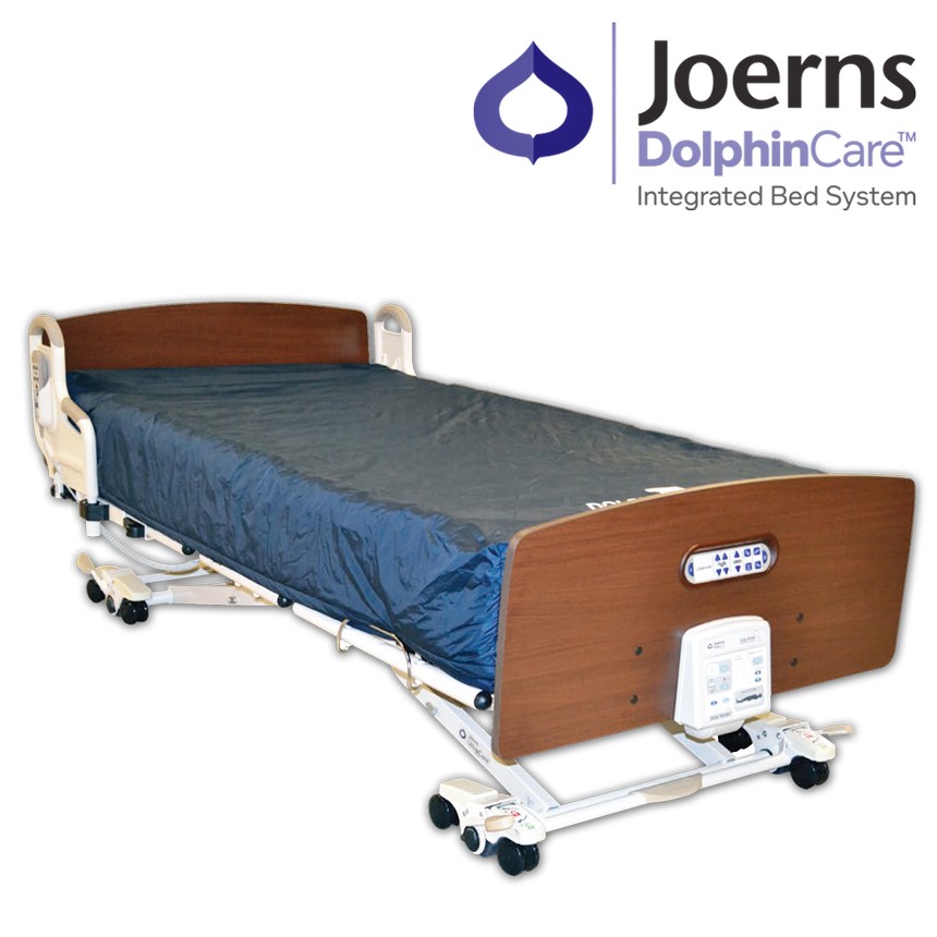 DolphinCare™ Integrated Bed System Model DLPB-XTACUL-B Homecare Bed By Joerns Healthcare