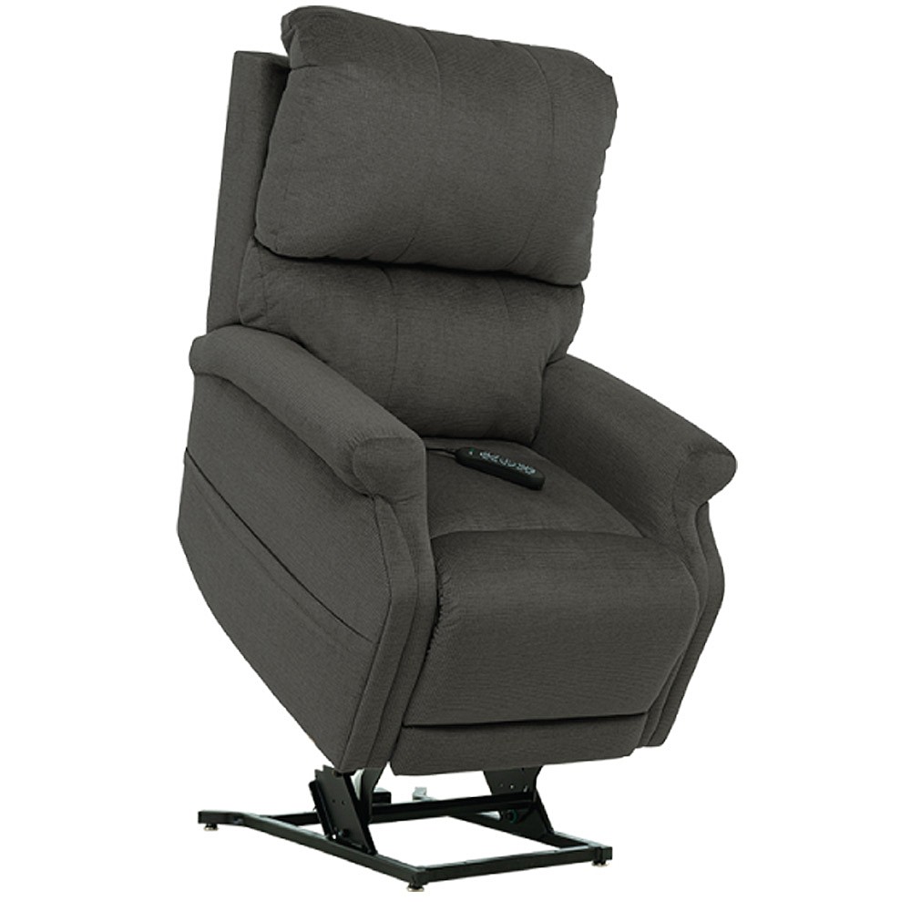 VivaLift! Escape PLR-990 Lift Chair - Burbank Pewter Fabric - By Pride Mobility