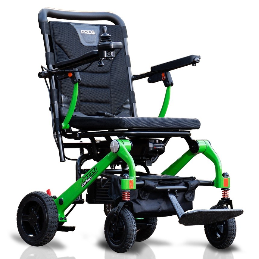  Jazzy Carbon Foldable Power Chair By Pride Mobility