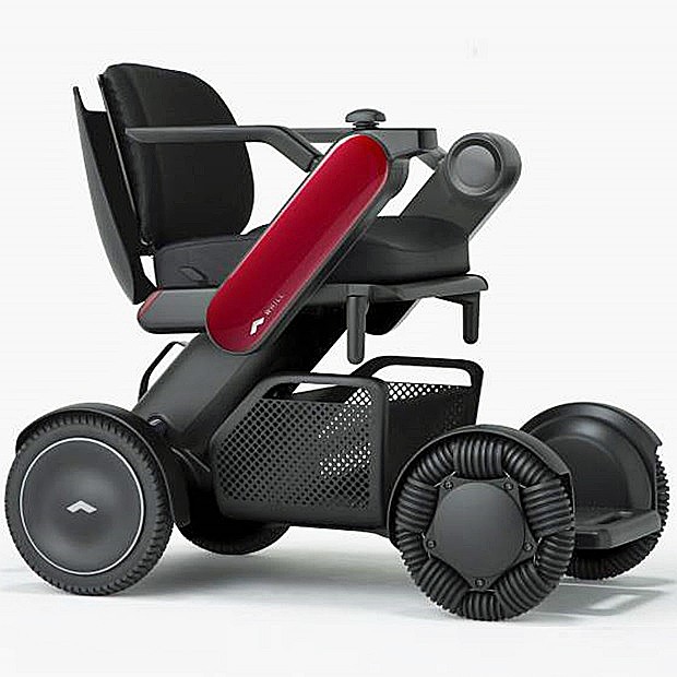 WHILL Model C2 Power Chair - Red