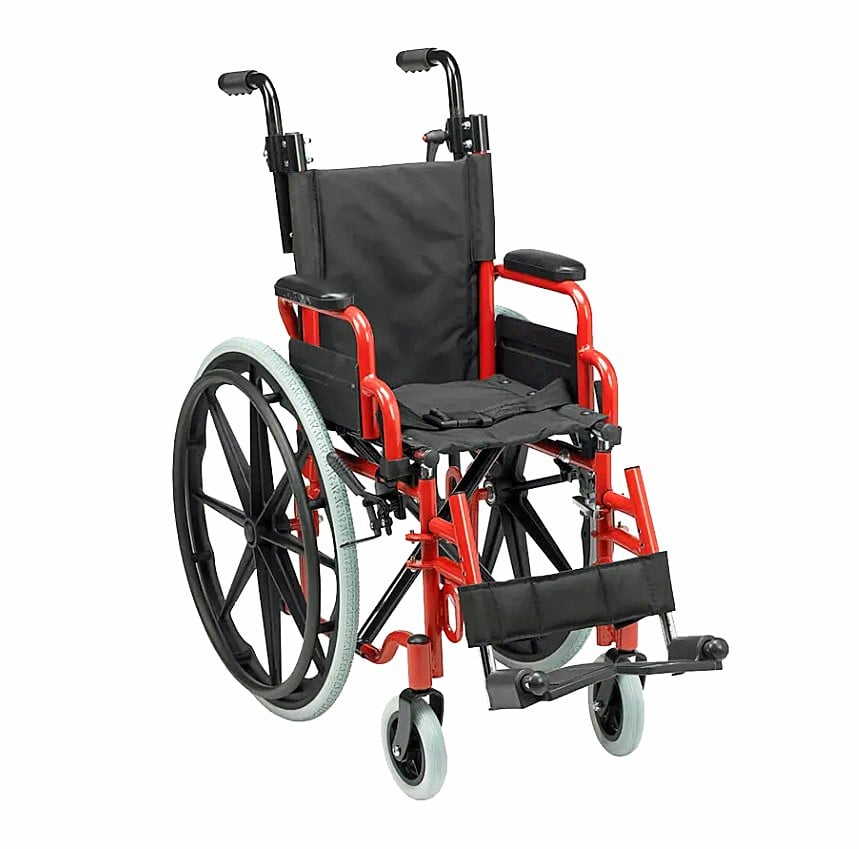 Ziggo Manual Wheelchair Basic Lightweight Foldable Manual Pediatric Wheelchair Model No.: Ziggo ZG 