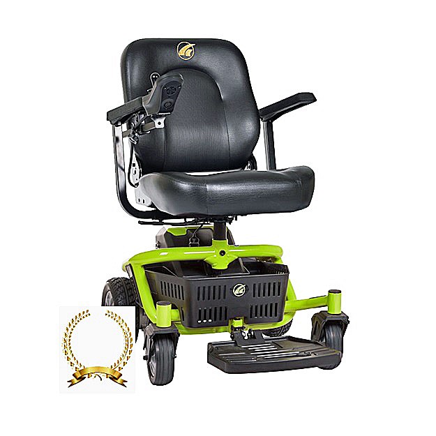 LiteRider Envy Power Chair - Grass Color - 17" Premium Seat - By Golden Technologies