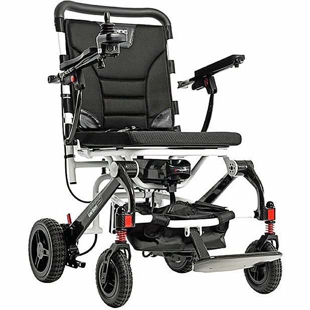 Jazzy Carbon Power Chair - White