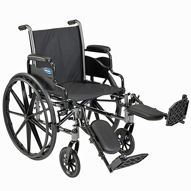 Tracer SX5 Standard Wheelchair w/ Desk Arms, Elevating Legrests Composite Footplates, Padded Calf Pads, 16" Wide Seat